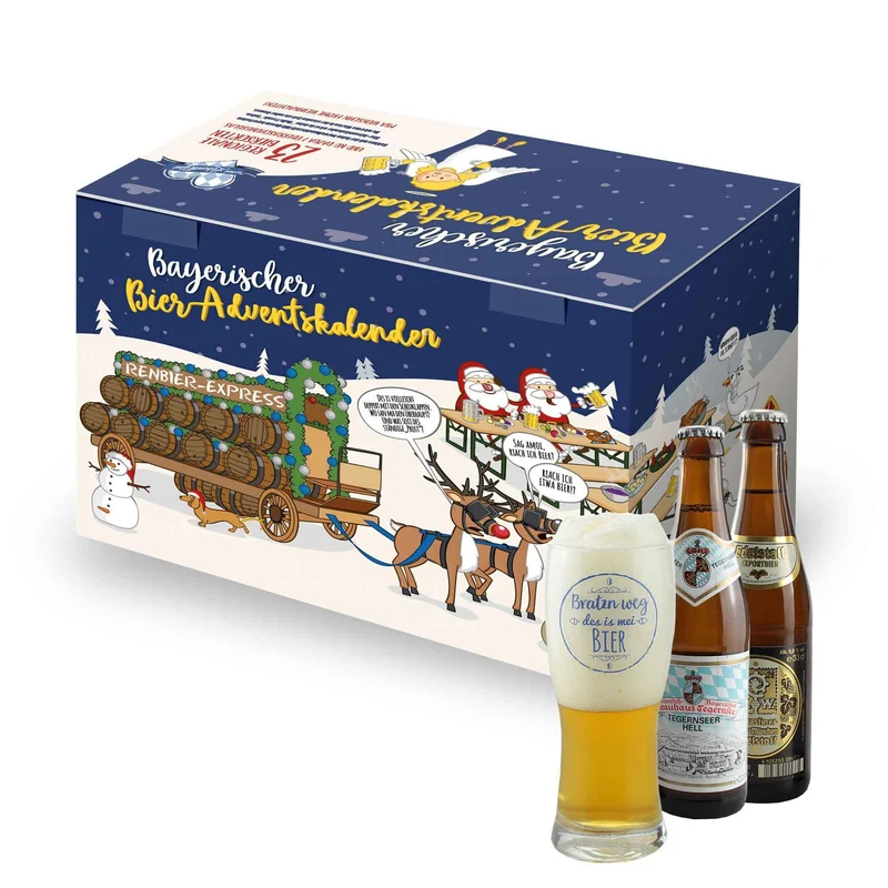 Bayerischer Bier Adventskalender für Männer