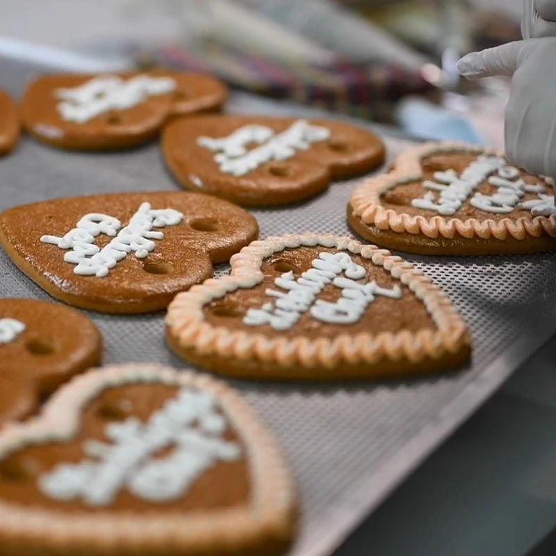 Lebkuchenherz mit Wunschtext