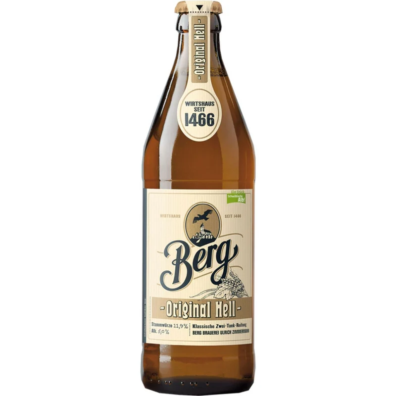 Berg Original Hell 20x 0,5 Liter (MEHRWEG)