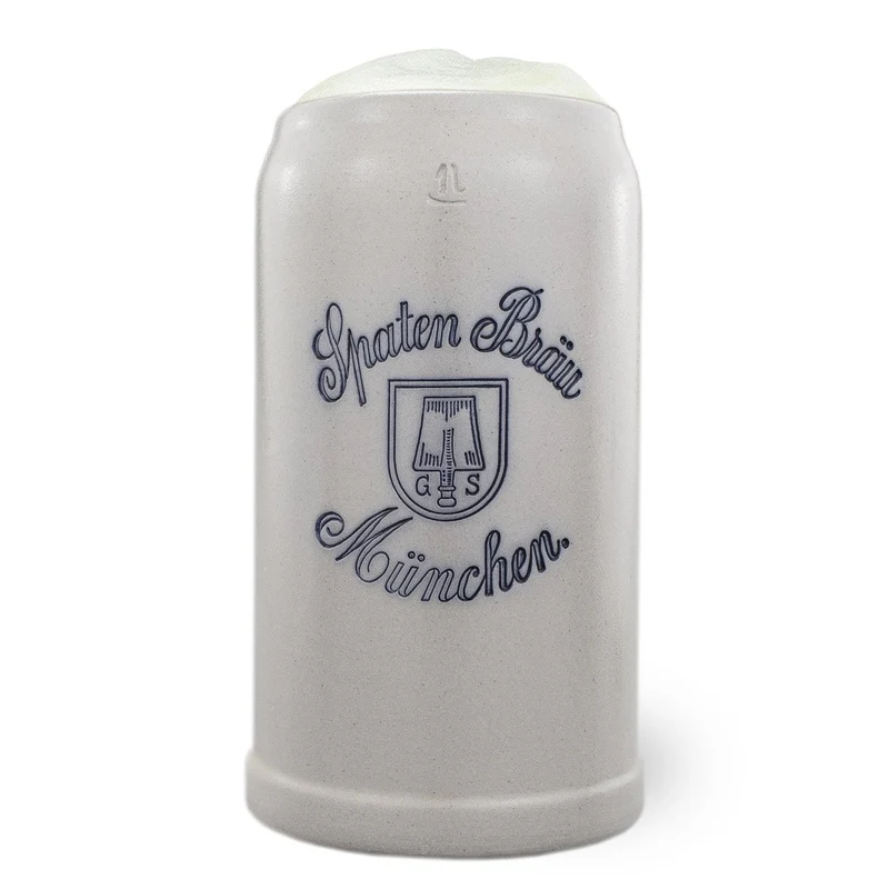 Steinkrug "Spaten-Bräu" salzglasiert