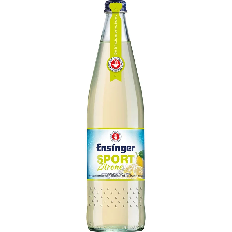 Ensinger Sport Zitrone 12x 0,75 Liter (MEHRWEG)