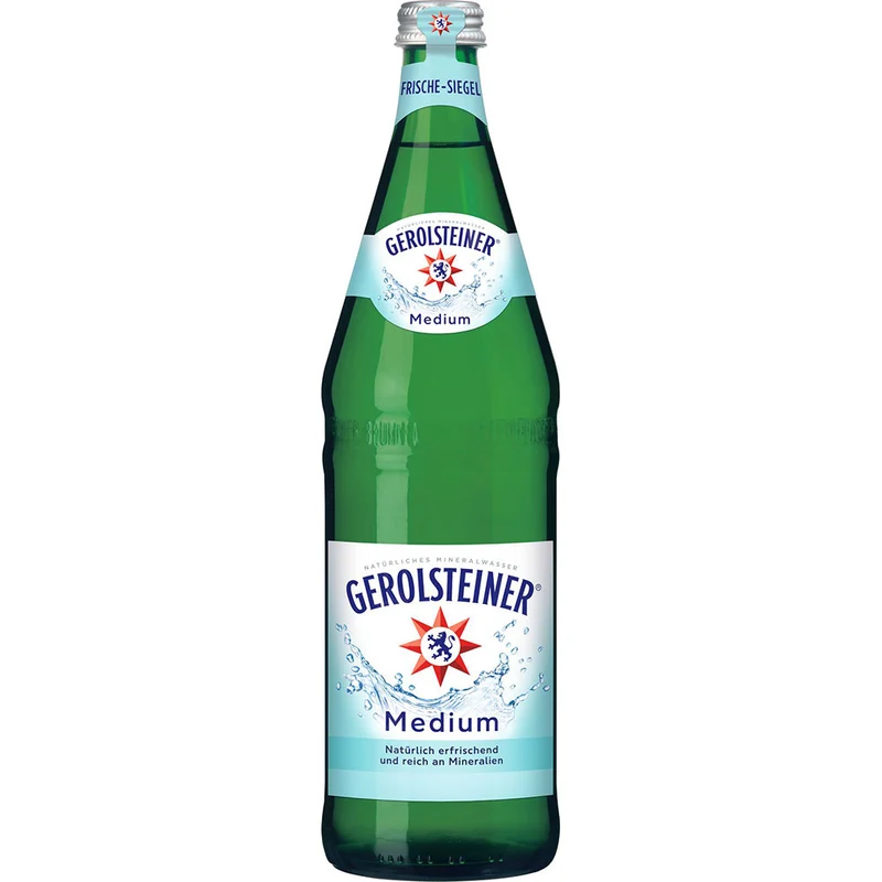 Gerolsteiner Medium Stille Quelle 12x 0,75 Liter (MEHRWEG)