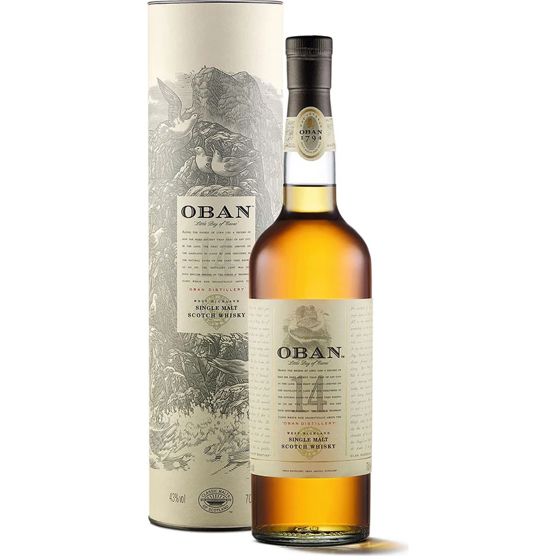 Oban 14 Jahre Single Malt Scotch Whisky 43% 0,7 Liter