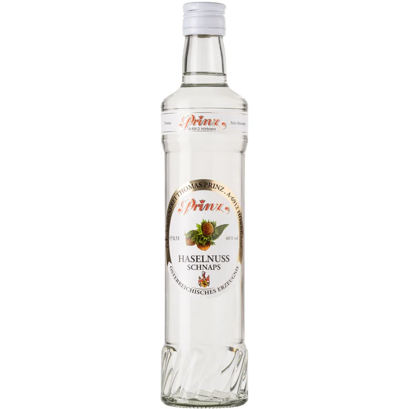 Prinz Haselnuss Schnaps 40% 0,5 Liter