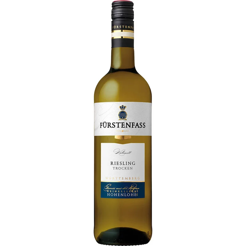 Weinkellerei Hohenlohe Fürstenfass Riesling Kabinett QbA trocken 2024