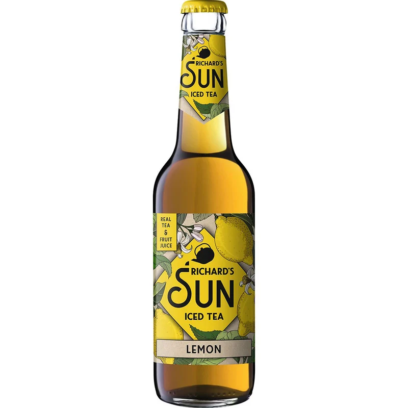 Richard's Sun Eistee Lemon 24x 0,33 Liter (MEHRWEG)