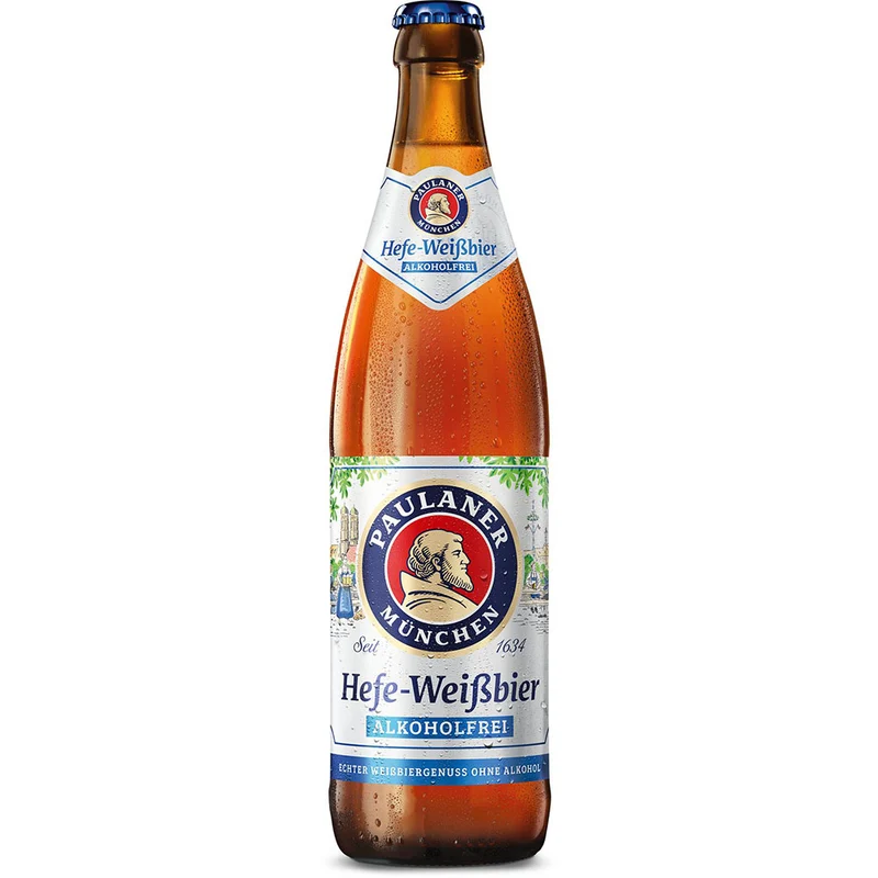 Paulaner Hefe-Weißbier Alkoholfrei 20x 0,5 Liter (MEHRWEG)