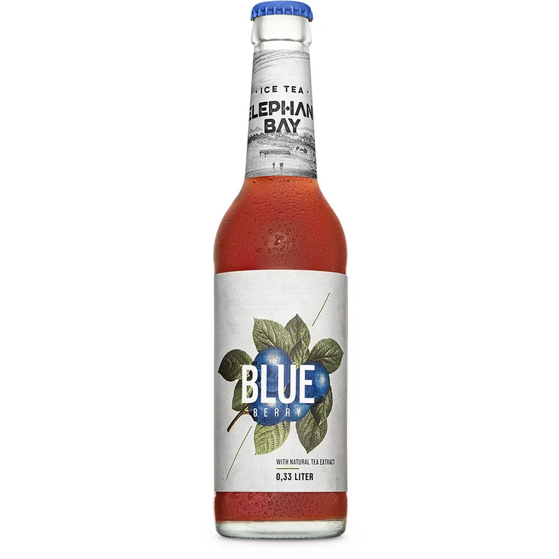 Elephant Bay Blueberry Eistee 20x 0,33 Liter (MEHRWEG)