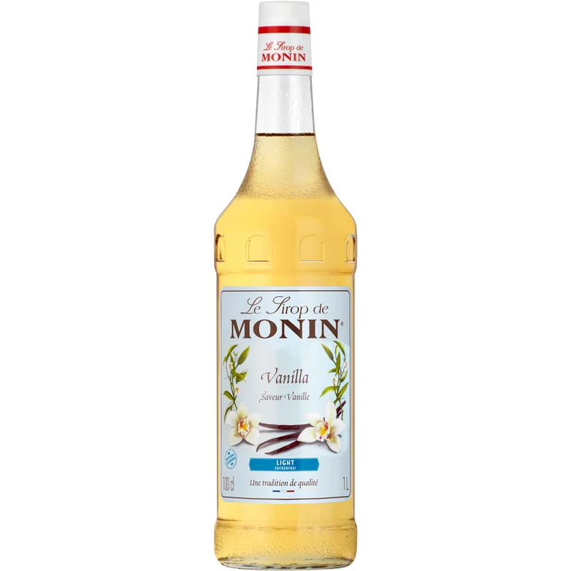 Monin Vanille Sirup zuckerreduziert 1 Liter