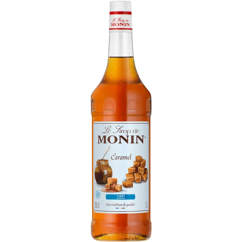 Monin Caramel Light Sirup zuckerreduziert 1 Liter