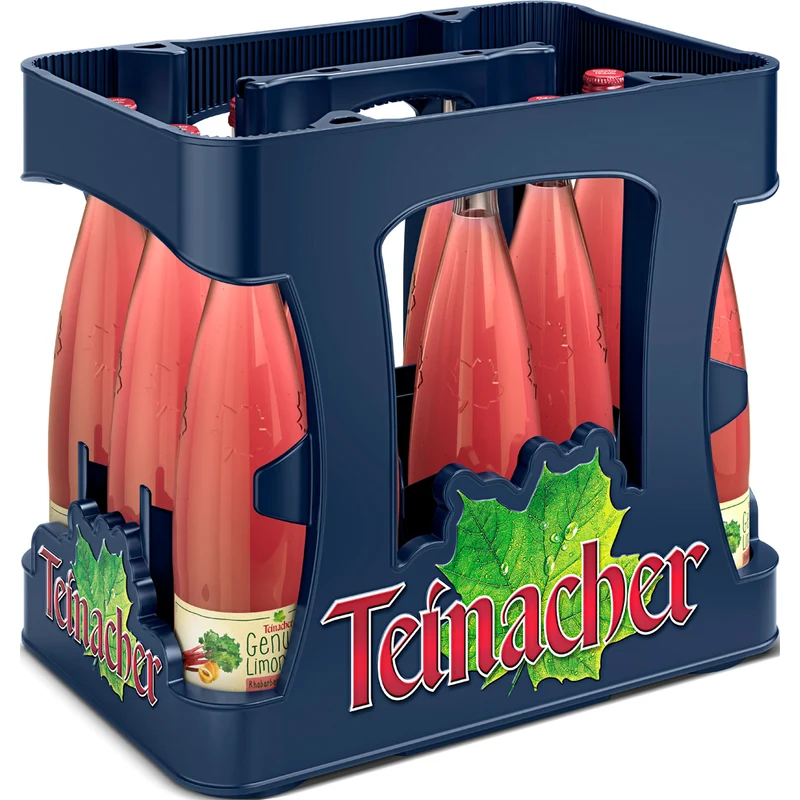 Teinacher Genuss-Limo Rhabarber-Mirabelle 12x 0,75 Liter (MEHRWEG)