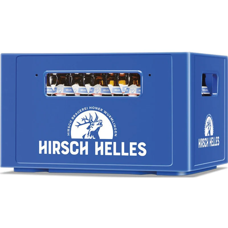 Hirsch Helles 0,0% Alkoholfrei 20x 0,33 Liter (MEHRWEG)