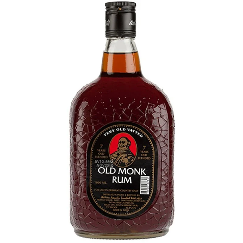 Old Monk Rum 7 Jahre 42,8% 0,7 Liter