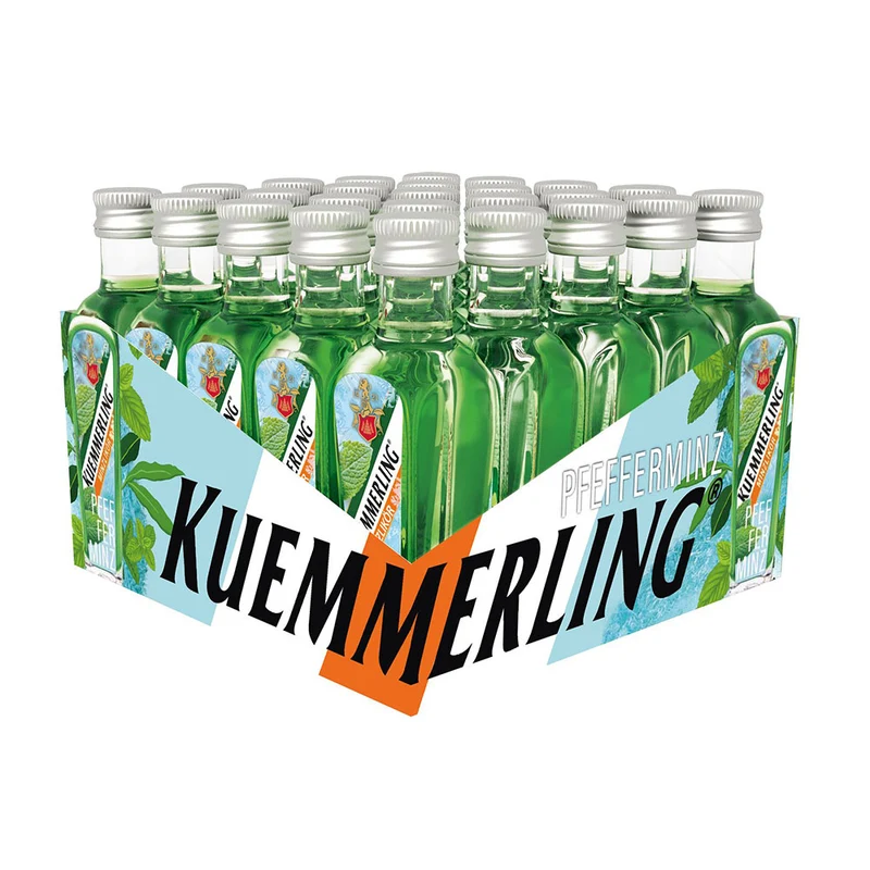 Kümmerling Pfefferminzlikör 21% 25x 0,02l