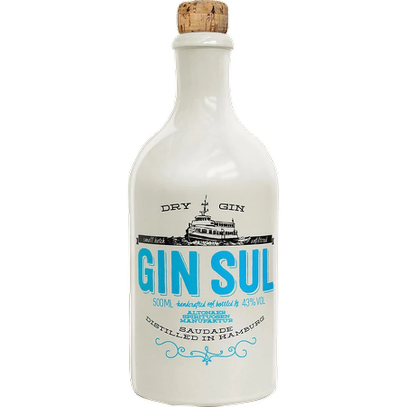 Gin Sul Hamburg Dry Gin 43% 0,5 Liter