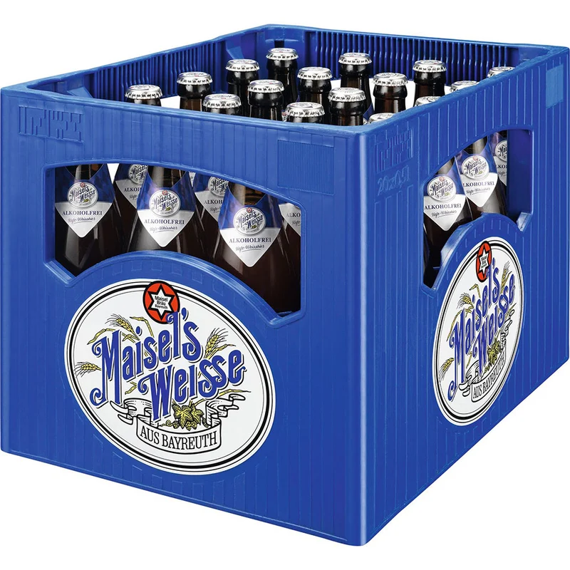 Maisel's Weisse Hefe-Weißbier Alkoholfrei 20x 0,5 Liter (MEHRWEG)