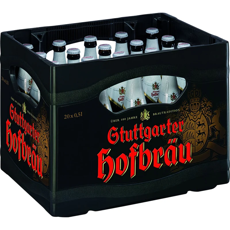 Stuttgarter Hofbräu Herrenpils 20x 0,5 Liter (MEHRWEG)