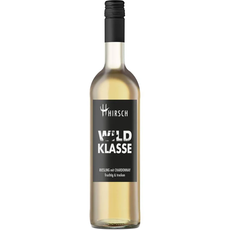 Christian Hirsch Wildklasse Riesling Chardonnay fruchtig & trocken 2025