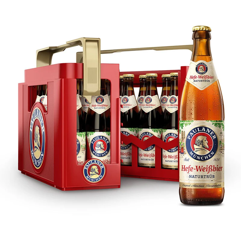 Paulaner Hefe-Weißbier Hell 20x 0,5 Liter (MEHRWEG)