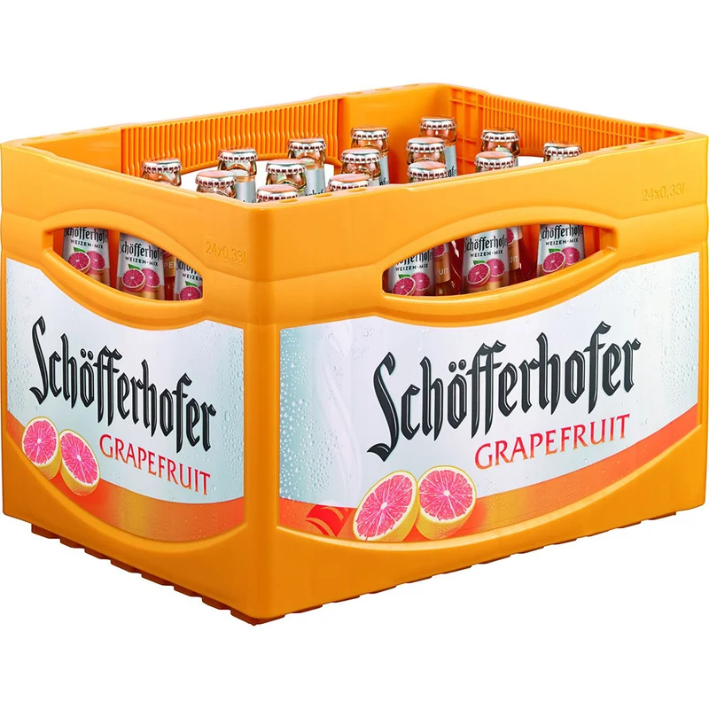 Schöfferhofer Grapefruit 24x 0,33 Liter (MEHRWEG)