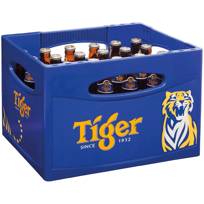Tiger Asian Lager Beer 24x 0,33 Liter (MEHRWEG)