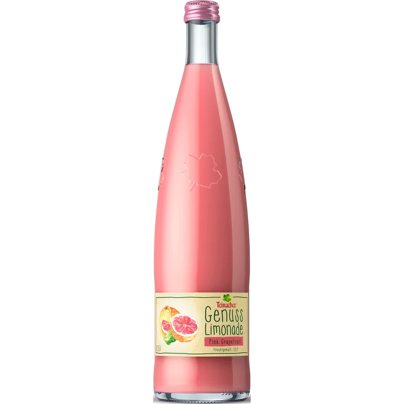 Teinacher Genuss-Limo Pink Grapefruit 12x 0,75 Liter (MEHRWEG)