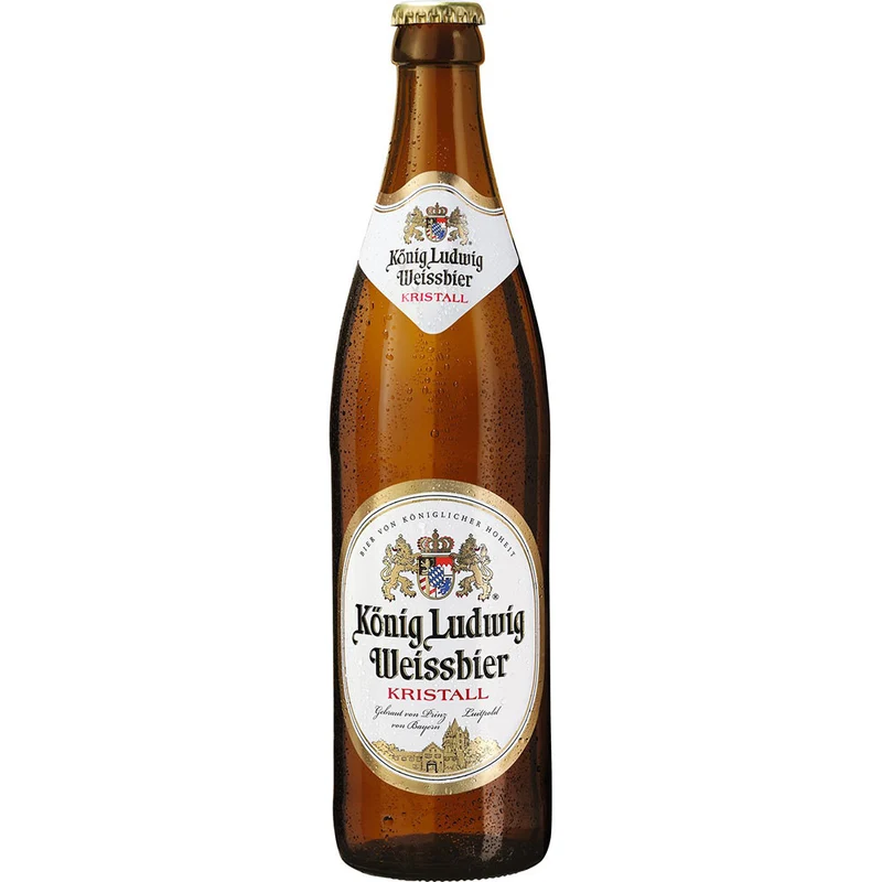 König Ludwig Weißbier Kristall 20x 0,5 Liter (MEHRWEG)