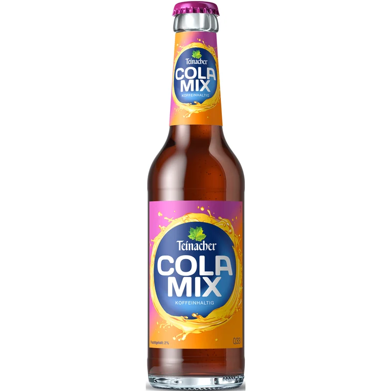 Teinacher Genuss Limo Cola-Mix 12x 0,33 Liter (MEHRWEG)
