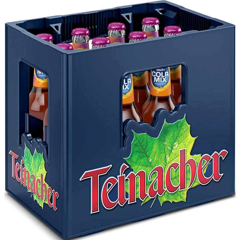 Teinacher Genuss Limo Cola-Mix 12x 0,33 Liter (MEHRWEG)