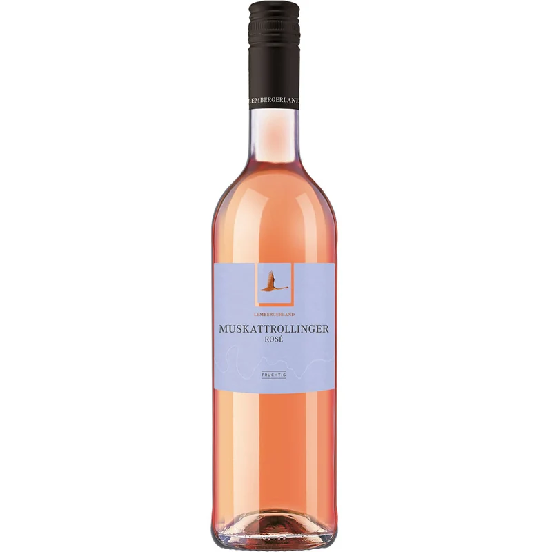 Lembergerland Kellerei Rosswag Muskattrollinger QbA Rosé 2024