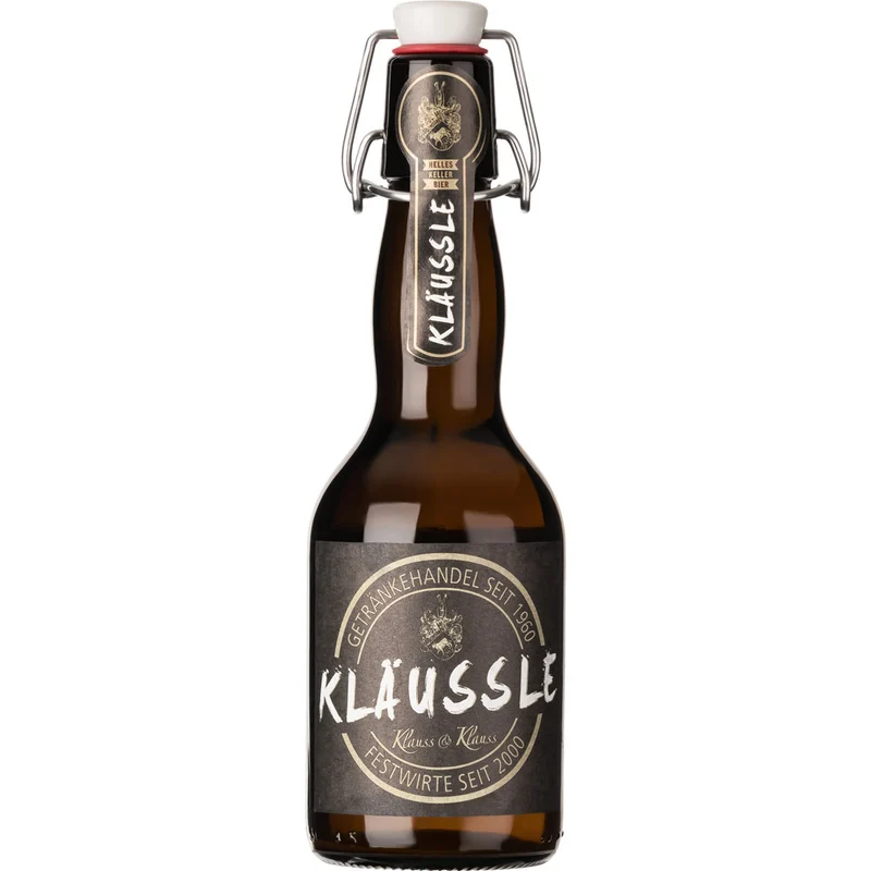 KLÄUSSLE Helles Kellerbier naturtrüb Bügel 20x 0,33 Liter (MEHRWEG)
