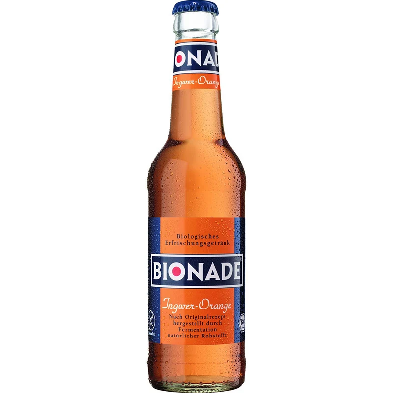 Bionade Orange & Ingwer Bio 12x 0,33 Liter (MEHRWEG)