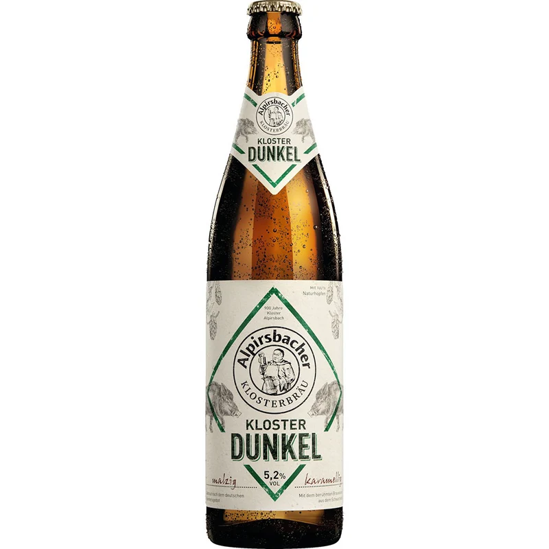 Alpirsbacher Kloster Dunkel 20x 0,5 Liter (MEHRWEG)
