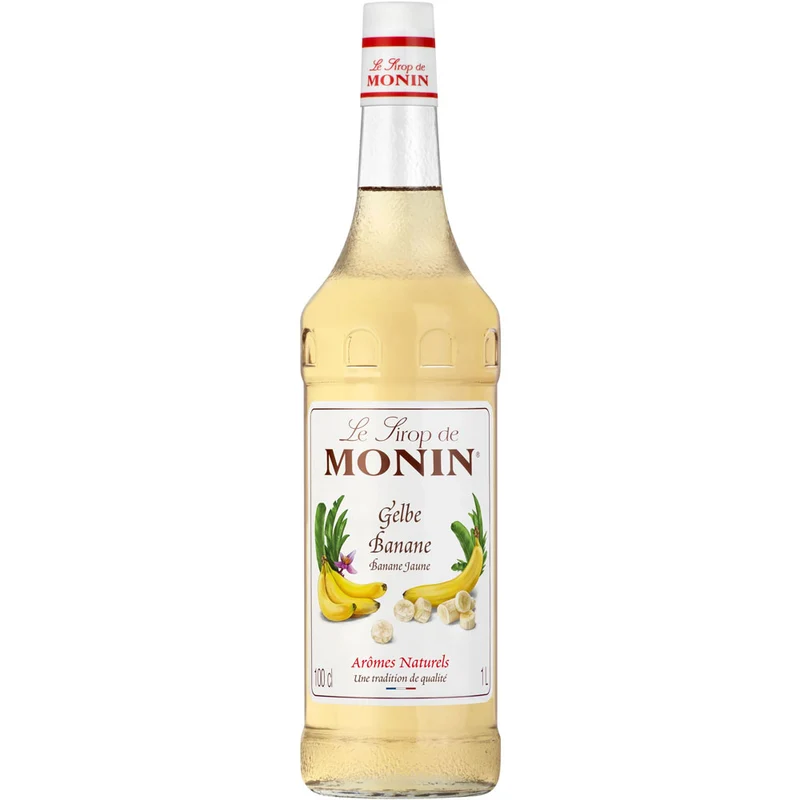 Monin Gelbe Banane Sirup 1 Liter