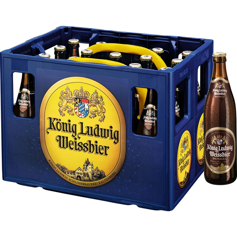 König Ludwig Weißbier Dunkel 20x 0,5 Liter (MEHRWEG)