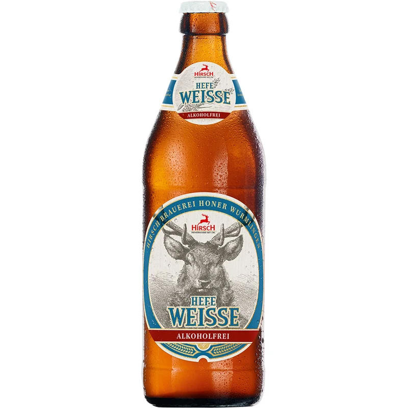 Hirsch Alkoholfreie Weisse 20x 0,5 Liter (MEHRWEG)