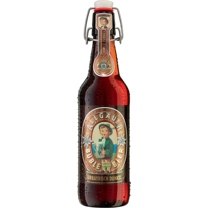 Allgäuer Büble Urbayrisch Dunkel 20x 0,5 Liter (MEHRWEG)