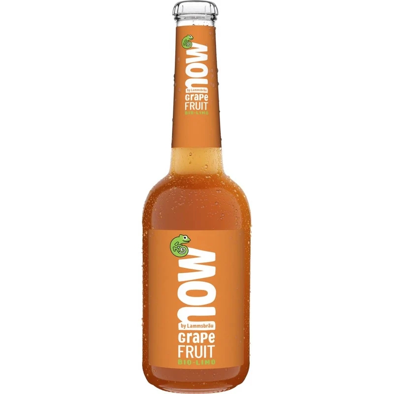 NOW Grape Fruit Bio 10x 0,33 Liter (MEHRWEG)