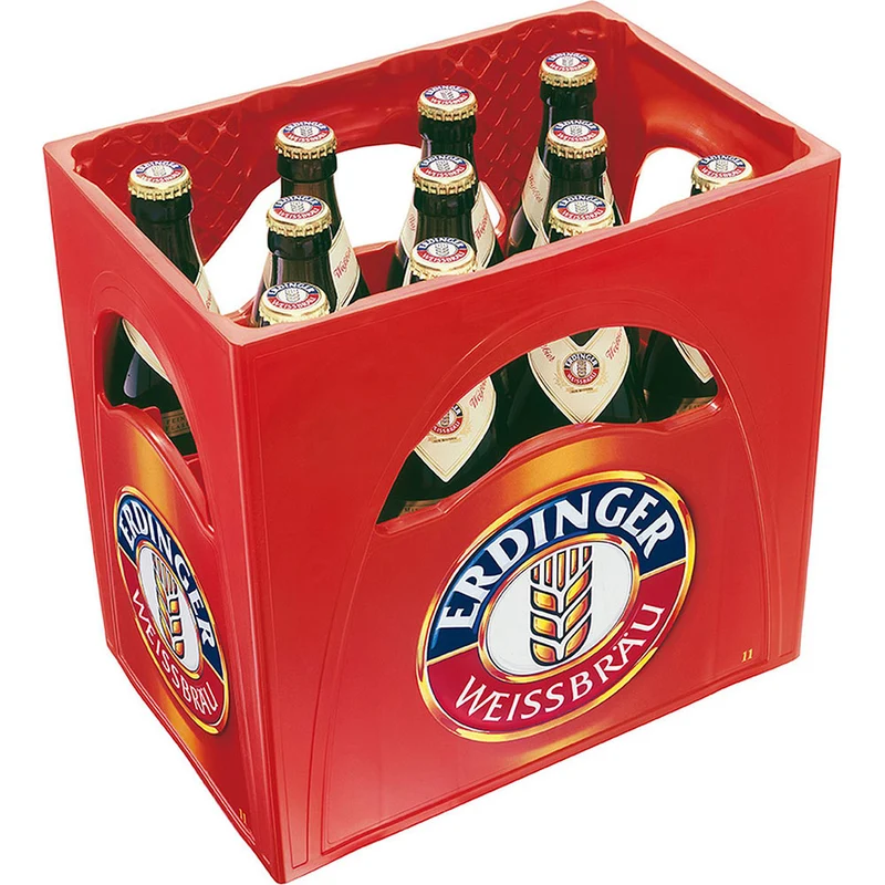 Erdinger Hefe Hell 11x 0,5 Liter (MEHRWEG)