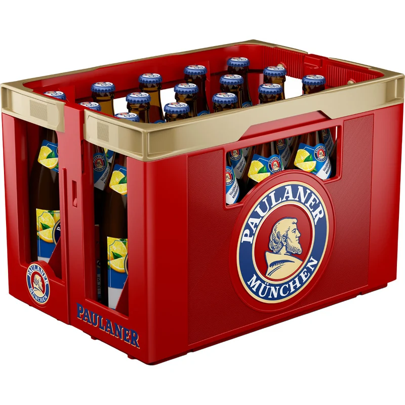 Paulaner Weißbier-Zitrone 0,0% Alkoholfrei 20x 0,5 Liter (MEHRWEG)
