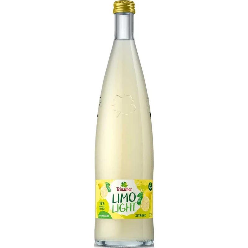 Teinacher Limo Light Zitrone 12x 0,75 Liter (MEHRWEG)
