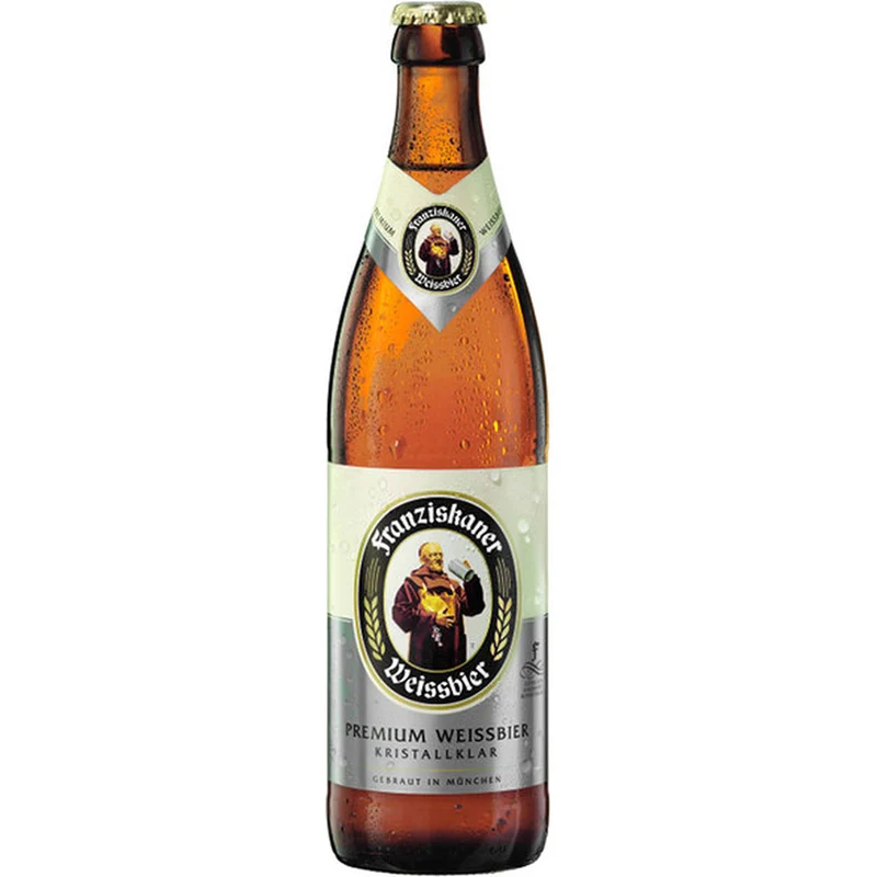 Franziskaner Weißbier Kristall 20x 0,5 Liter (MEHRWEG)