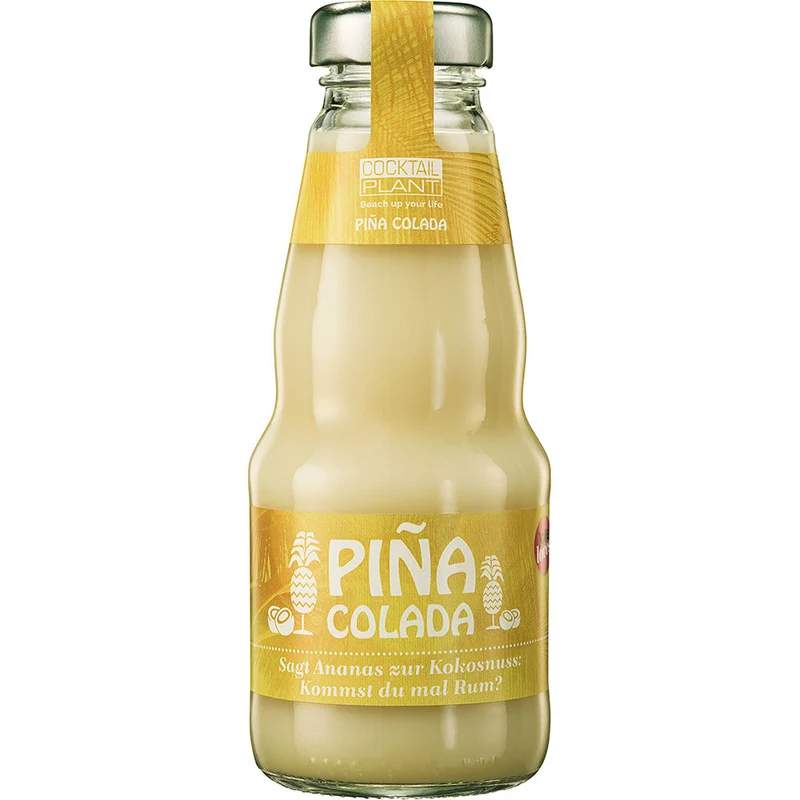 Cocktail Plant Pina Colada 24x 0,2 Liter (MEHRWEG)
