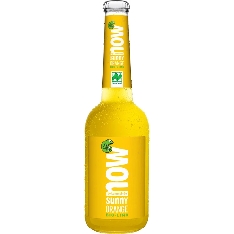 NOW Sunny Orange BIO Limonade 10x 0,33 Liter (MEHRWEG)