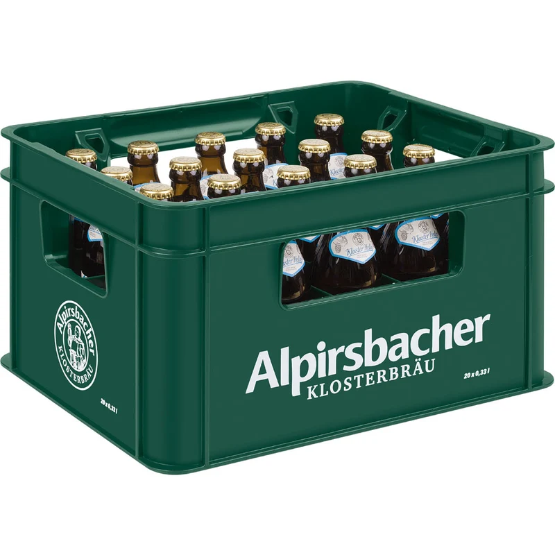 Alpirsbacher Kloster Helles 20x 0,33 Liter (MEHRWEG)
