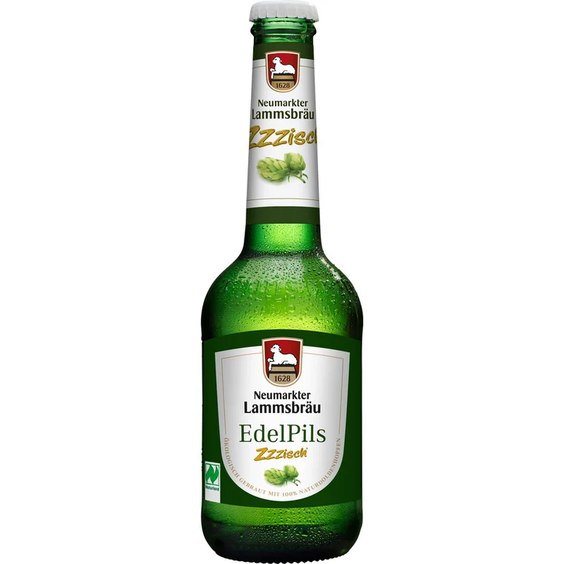 Lammsbräu Zzzisch EdelPils BIO 10x 0,33 Liter (MEHRWEG)