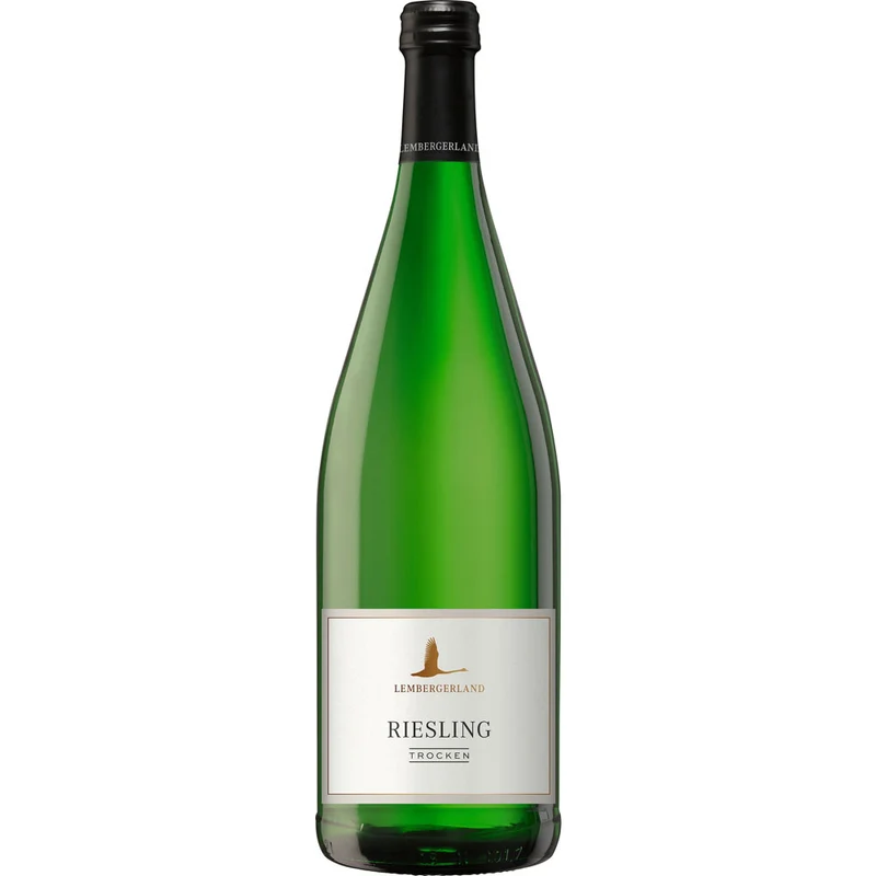 Lembergerland Kellerei Rosswag Riesling QbA trocken 12x 1 Liter (MEHRWEG)