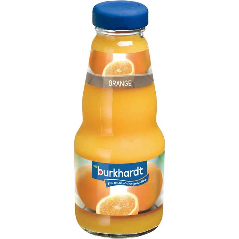 Burkhardt Orangensaft 24x 0,2 Liter (MEHRWEG)