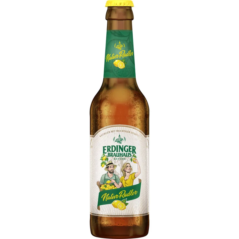 Erdinger Brauhaus Natur-Radler 24x 0,33 Liter (MEHRWEG)