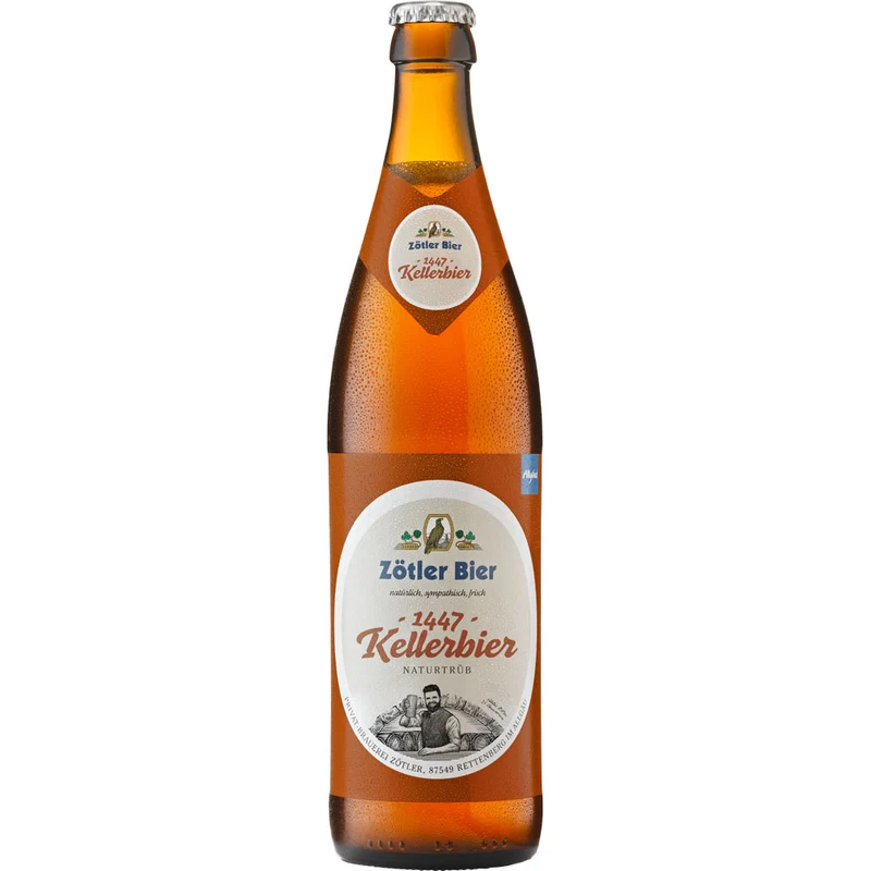 Zötler 1447 Kellerbier 20x 0,5 Liter (MEHRWEG)